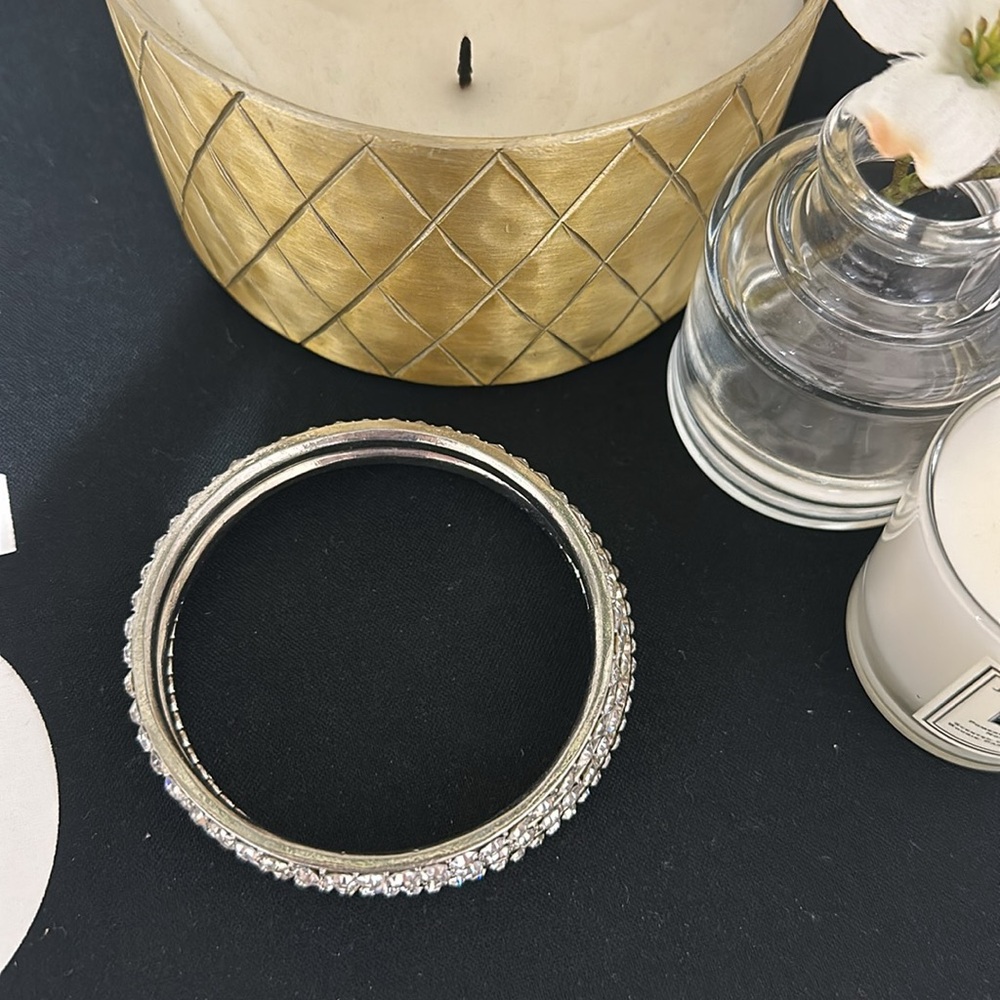 Rhinestone bangles - Picture 3 of 8